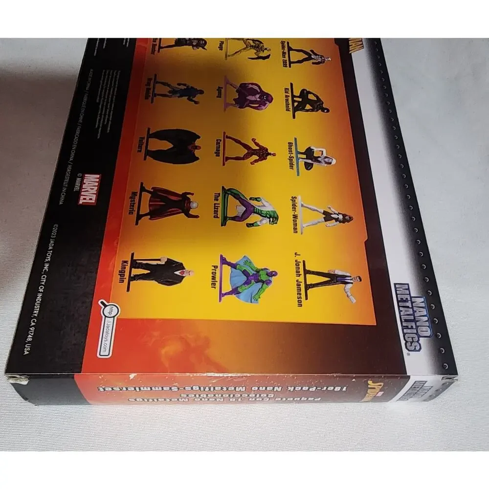 Spider-Man diecast figures Nano metalfigs series 9
